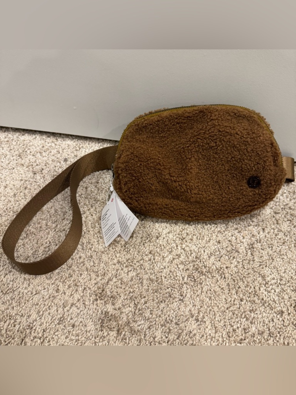 lululemon athletica Brown Fleece Everywhere Belt Bag